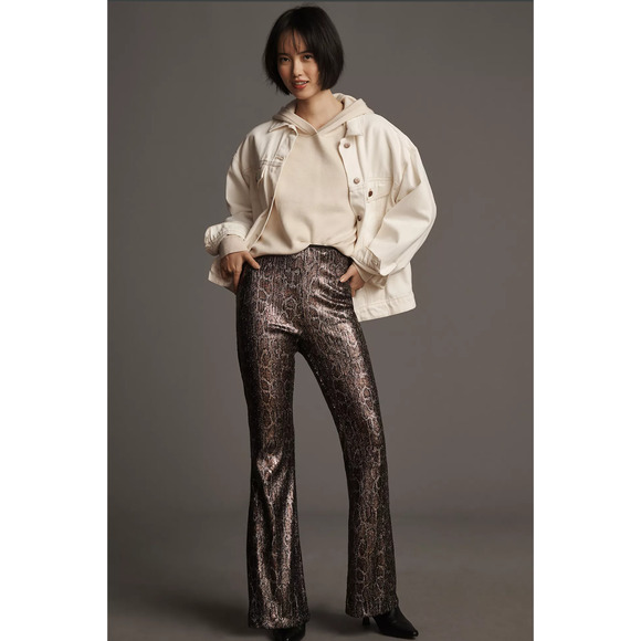 Anthropologie Sequin Pants - New Size 6 - Picture 1 of 5
